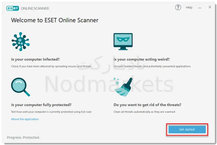 نحوه نصب و فعال سازی ESET Online Scanner